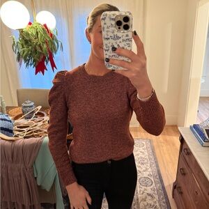 Karlie Rust Sweater - Crew Neck